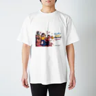 ミャンマーへの支援のミャンマーの鍋鳴らし スタンダードTシャツ