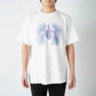 大高ポリンのパステル気管支樹 Regular Fit T-Shirt