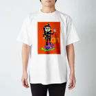 TUUTの亀乗り男 スタンダードTシャツ