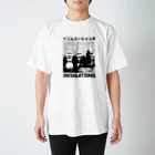GUNTAPのいにしえーしょんず2021 木彫モアイTシャツ Regular Fit T-Shirt