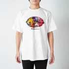 まるよし絵画教室の華の舞〈レモンのカタチ〉 Regular Fit T-Shirt