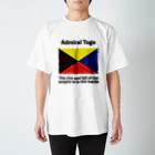 あさやけ洋品店のZ旗 Admiral Togo　 Regular Fit T-Shirt