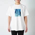 森のふくろう@ぬかびら生息中の冬景色 Regular Fit T-Shirt