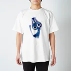 ほんだ猫の青猫とろり Regular Fit T-Shirt