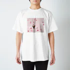 みみのお友達のみみこマスク スタンダードTシャツ