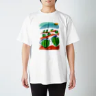 tsukune69のすいかばたけ Regular Fit T-Shirt