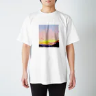 eiwaのピンク雲 Regular Fit T-Shirt