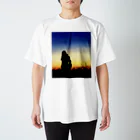 hansinnnの夕暮れを望む スタンダードTシャツ