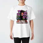 tomidoronのPop-up book『空想植物図鑑』 Regular Fit T-Shirt