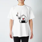 くま子さんのお遊び場のすってんころりんっおにぎりまる Regular Fit T-Shirt