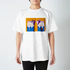 HosoMitsu-painterの牛乳パックのtalk Regular Fit T-Shirt