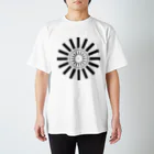 OlliemoのFlower  Regular Fit T-Shirt