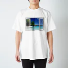 taxiのどこでも窓 南の島編 Regular Fit T-Shirt