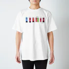 萩岩睦美のグッズショップのT　イギリスの昔のポスト スタンダードTシャツ