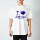 COSMOSIDEAのI♥UNIVERSE スタンダードTシャツ