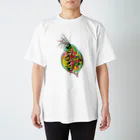 魅惑の微生物のカラフル☆彡ミジンコ Regular Fit T-Shirt