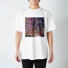 sachiarecocoのうねうねグラフィックアート Regular Fit T-Shirt