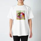 ふぁんし～☆ふぇると。のうさちゃん弁当♪ Regular Fit T-Shirt