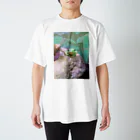 kopanの虹の世界のご利益があるカエルさん スタンダードTシャツ