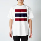 タイ語専門ストア🇹🇭ジェイジェイジェイの純タイフラッグ Regular Fit T-Shirt