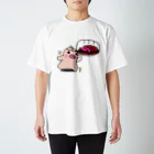 minidamの肉食べたい Regular Fit T-Shirt