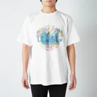 Love＆PeaceのLove＆Peace大人用ロゴ Regular Fit T-Shirt