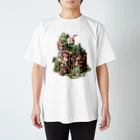 3to10 Online Store SUZURI店のクリームソーダ好きが見た白昼夢1 Regular Fit T-Shirt