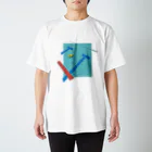 nidone.worksのアボカド浮いててターンがしづらい スタンダードTシャツ