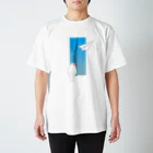 HAKINASHiの紙飛行機＆文鳥 Regular Fit T-Shirt