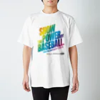 BASEBALL LOVERS CLOTHINGの「見せましょう野球の底力を」レインボー淡色Ver. Regular Fit T-Shirt