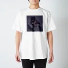 コゴロー・ナイトのお花と女の子 通常ver. Regular Fit T-Shirt