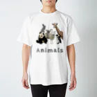 いきもの大好き！ほほえみフレンズの動物園が好きな人へ「アニマルズ」 Regular Fit T-Shirt