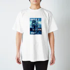 mosmos storeのA DREAM IS IN YOUR POCKET! -blue- スタンダードTシャツ