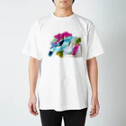 chiakiuedaのきりこむいさぎよき世界へ Regular Fit T-Shirt