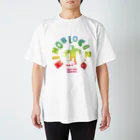 MONOBLOCO Japanのモノブロコ(MONOBLOCO)のレインボー色Tシャツ スタンダードTシャツ