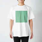 ちづの緑化プロジェクト-ストライプ Regular Fit T-Shirt