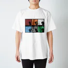 ボードゲームショップ「大分から来ました。」の花々のTeapartyグッズ Regular Fit T-Shirt