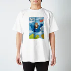 マルポレランドのわたしの青い鳥 Regular Fit T-Shirt