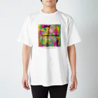 colorful rhythmのart3 スタンダードTシャツ