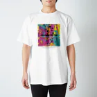 colorful rhythmのart2 Regular Fit T-Shirt