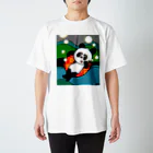 COC-CHANのパンダの海水浴 Regular Fit T-Shirt