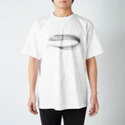 【魚類】おさかなちゃん☆図鑑の【魚類】タチウオちゃん☆太刀魚 スタンダードTシャツ