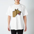 runrunfactoryのワンコイラスト Regular Fit T-Shirt