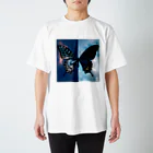 ざっか 夜光昼夢のバタフライエフェクト Regular Fit T-Shirt