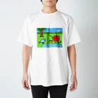 FANTASY FISH LIFEのFISHING APPLE Regular Fit T-Shirt