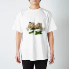 KAMAP ＆ Ricaの【KAMAP】枝豆とハムスター兄弟 Regular Fit T-Shirt