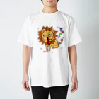 Koukichi_Tのお店の🦁人喰いライオン＠食後 スタンダードTシャツ