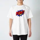 GliateWorkShopのPOW! スタンダードTシャツ