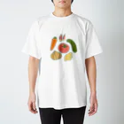 こもれび村のわくわくおやさい スタンダードTシャツ