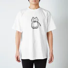 ネコトシアワセのねこじゃらしとネコ　シンプル Regular Fit T-Shirt